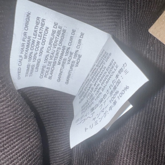 NWT Madewell The Large Transport Camera Bag: Dotted Genuine Calf Hair Edition - Picture 7 of 9